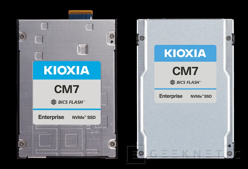 Geeknetic Las unidades SSD para empresas Kioxia CM7 alcanzan los 14 Gbps de lectura secuencial 1