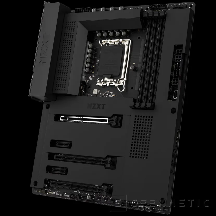 Geeknetic NZXT presents its N7 Z790 plate in white or black for 379.99 euros 2