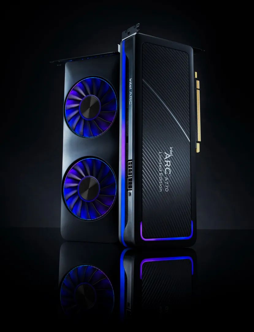 Geeknetic Aparecen fotos de las Intel Arc A750 y A770 con su caja incluyendo una edición Gold para china 1