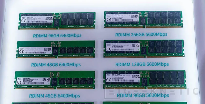 Geeknetic SK Hynix muestra módulos RDIMM con una inusual capacidad de 48 GB y 96 GB 2