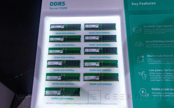 Geeknetic SK Hynix muestra módulos RDIMM con una inusual capacidad de 48 GB y 96 GB 1