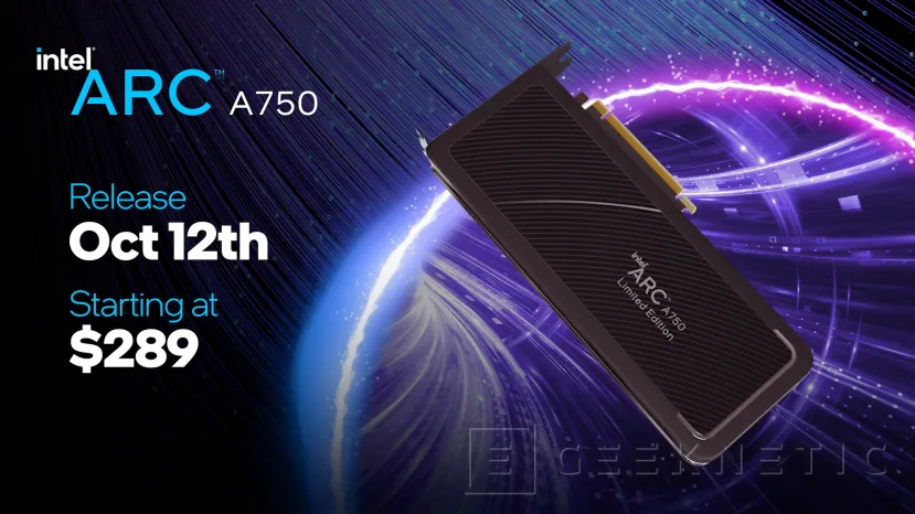 Geeknetic Las Intel Arc A770 comenzarán en 329 dólares y 349 dólares costará la edición limitada, las Intel Arc A750 comenzarán en 289 dólares 2