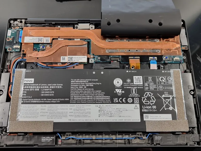 Geeknetic Lenovo ThinkPad X13s Review con Snapdragon 8cx Gen 3 10