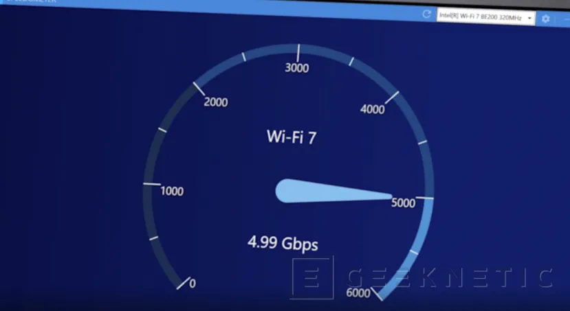 Geeknetic Intel y Broadcomm consiguen alcanzar los 5 Gbps a través de WiFi 7 en una demostración 3