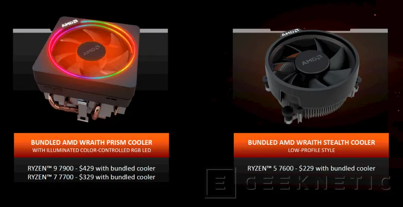 Geeknetic Ya están disponibles los nuevos AMD Ryzen 7000 Series de 65W de TPD desde los 269,99 euros 3