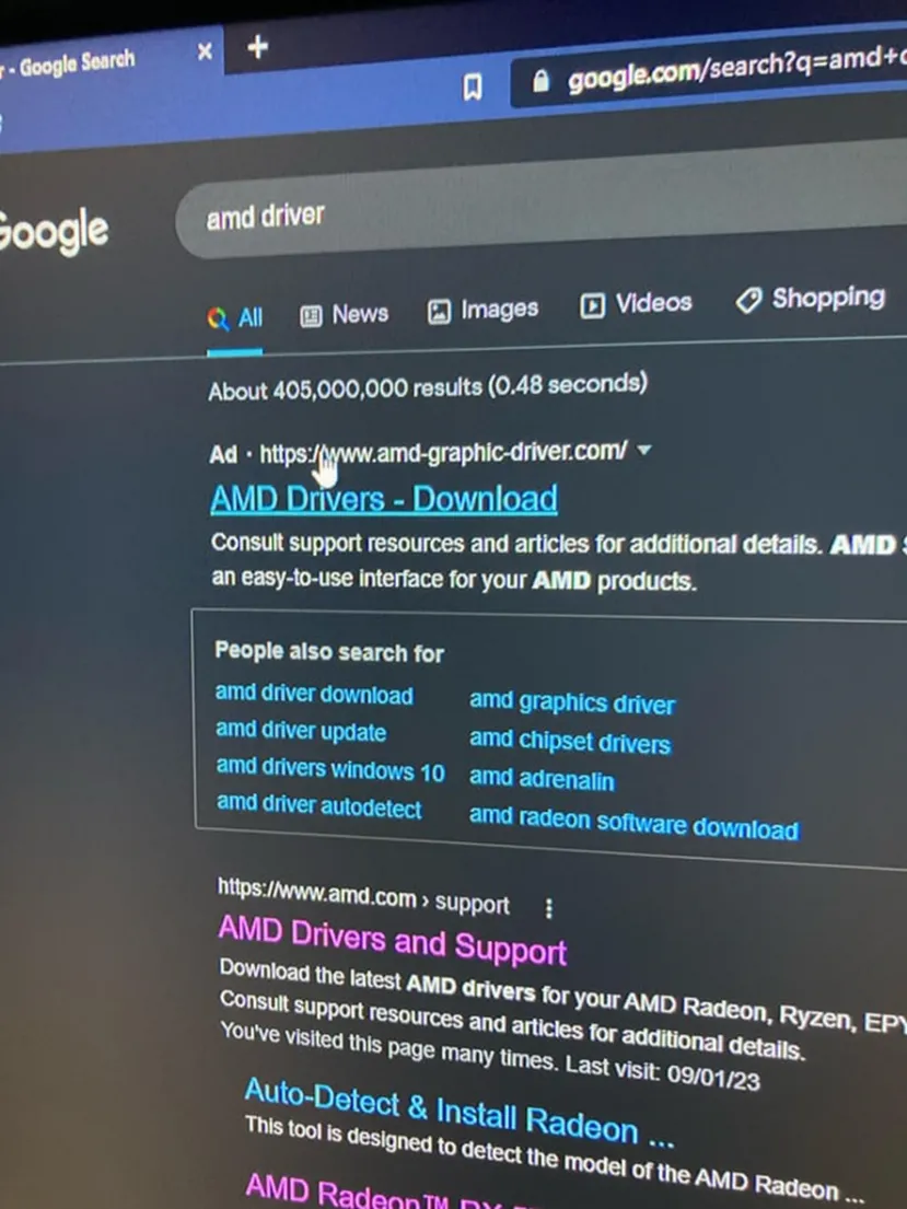 Geeknetic Google returns to serve malware in the first result of its searches 1