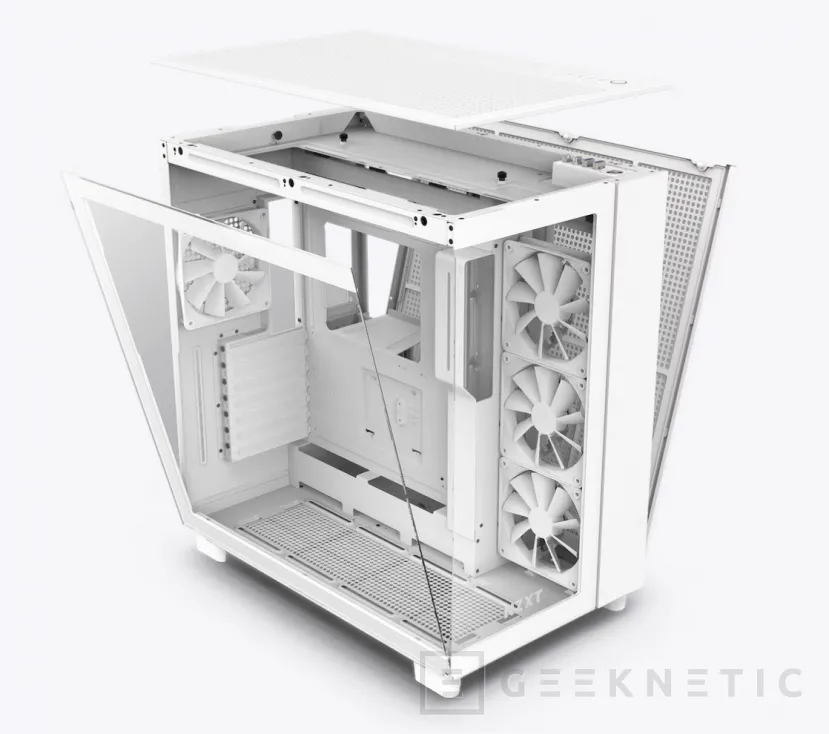 Geeknetic NZXT presenta sus cajas H9 Flow y Elite con paneles de cristal templado y amplio espacio interior 3