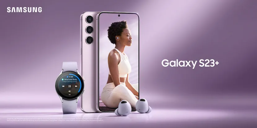 Geeknetic Filtradas las imágenes promocionales de los Samsung Galaxy S23 Series 2