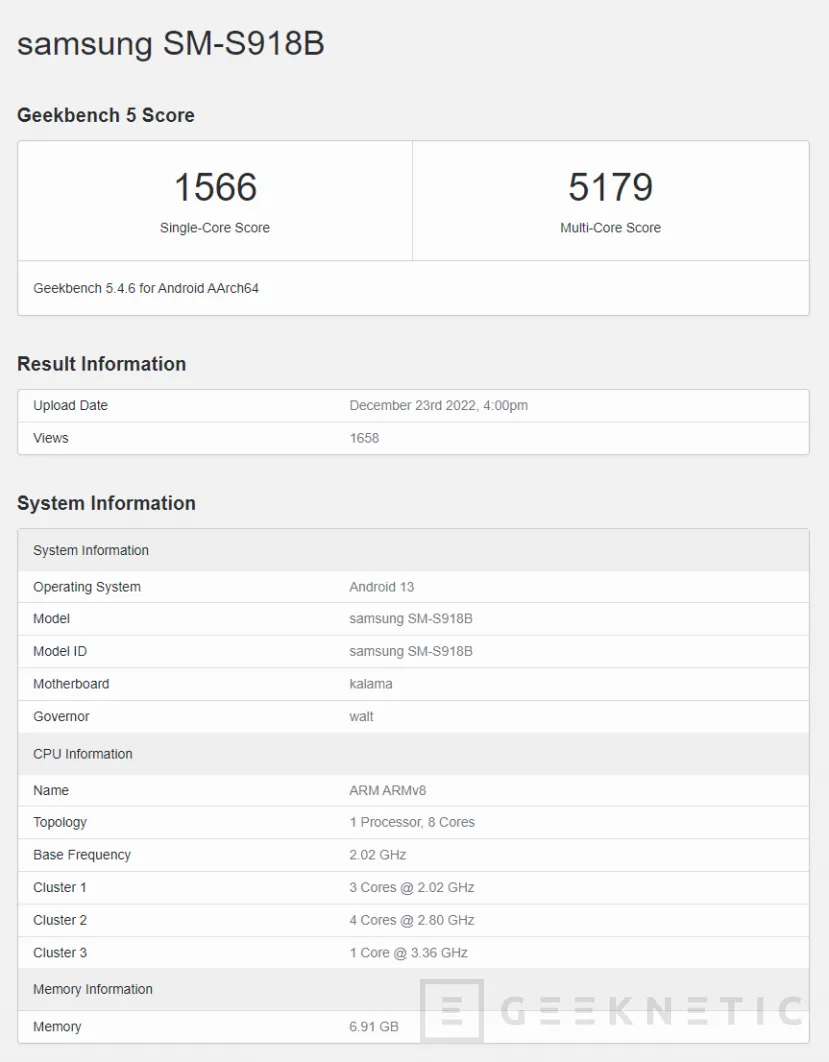 Geeknetic Los Samsung Galaxy S23 Series mejoran considerablemente su sistema de refrigeración 2