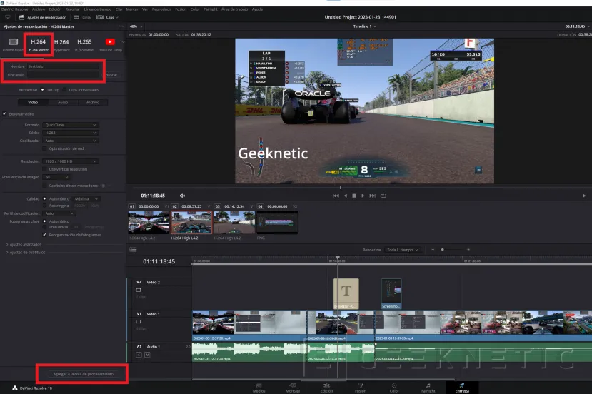 Geeknetic Davinci Resolve: come modificare video gratuitamente velocemente 13