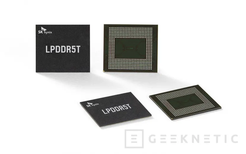 Geeknetic La nueva memoria LPDDR5T de Hynix alcanzará los 9,6 Gbps 1
