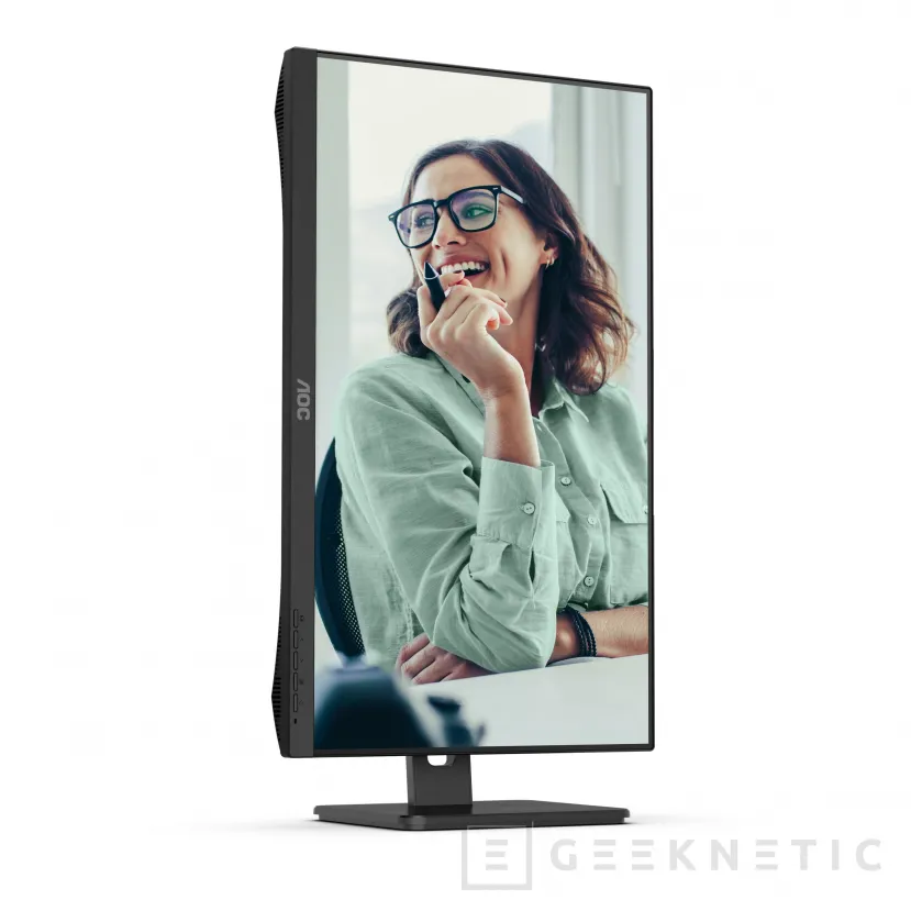 Geeknetic La nueva serie de monitores AOC P3 incluye Webcam inclinable y dock USB-C con KVM integrado 4