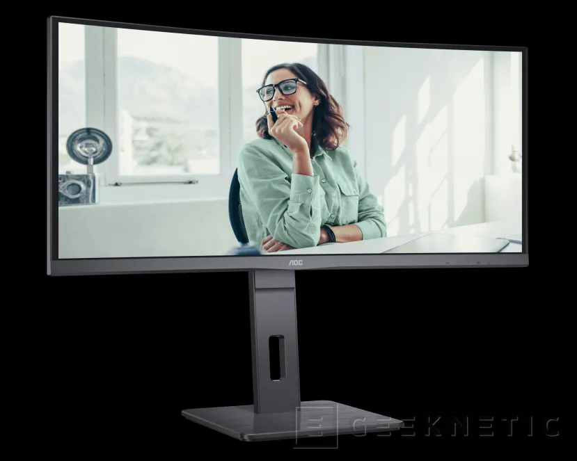 Geeknetic La nueva serie de monitores AOC P3 incluye Webcam inclinable y dock USB-C con KVM integrado 2