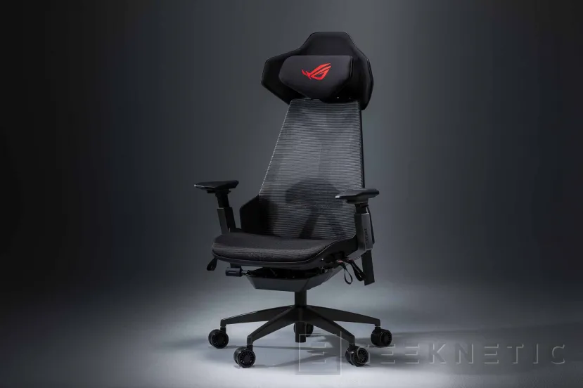 Geeknetic Nueva silla ROG Destrier Ergo que incluye respaldar de malla y mando ROG Raikiri Pro con 4 botones adicionales programables 1