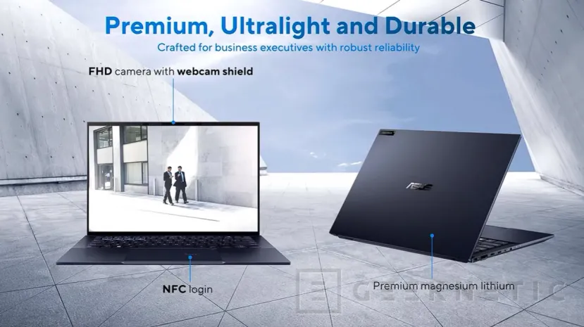 Geeknetic La plataforma Intel vPro ofrece un entorno seguro en el ASUS ExpertBook B9 OLED 2