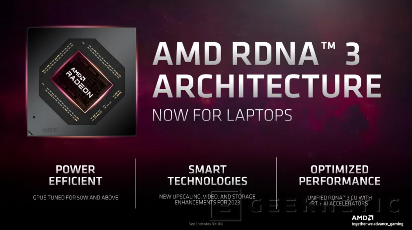 Geeknetic Las nuevas AMD RDNA 3 para portátiles superan a la RTX 3060 con 120W de TDP 3