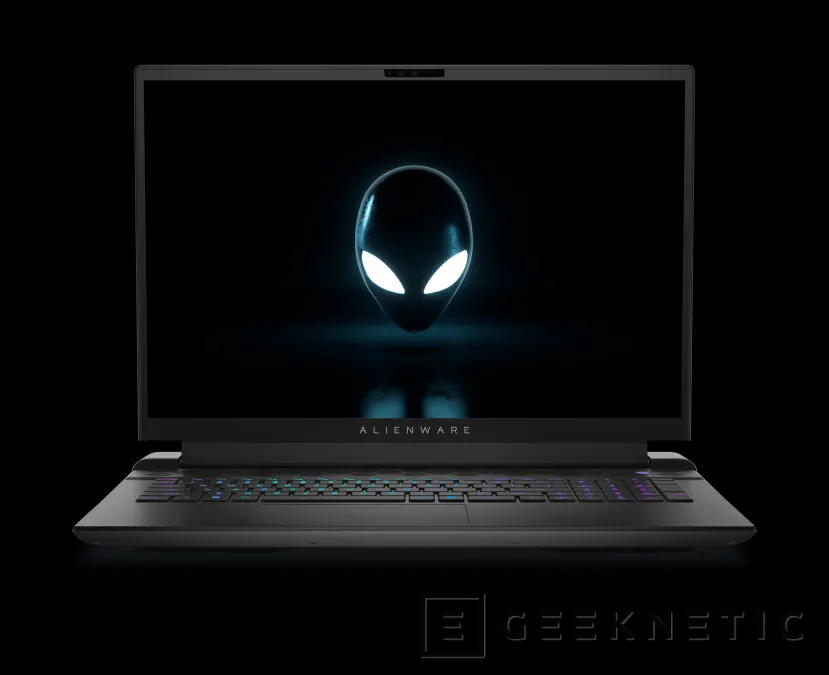 Geeknetic Alienware presents the m18, a laptop with a huge screen and NVIDIA graphics up to RTX 4090 1