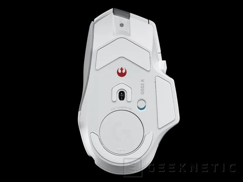 Geeknetic Logitech presenta su ratón G502 X y la alfombrilla G840XL con motivos de Star Wars 2