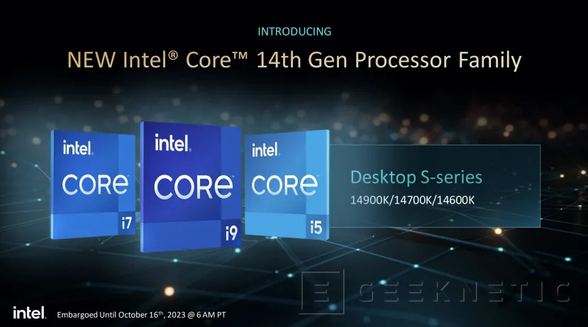 Geeknetic Los nuevos procesadores Intel Core Raptor Lake Refresh alcanzan los 6 GHz y soportan overclock con IA 1
