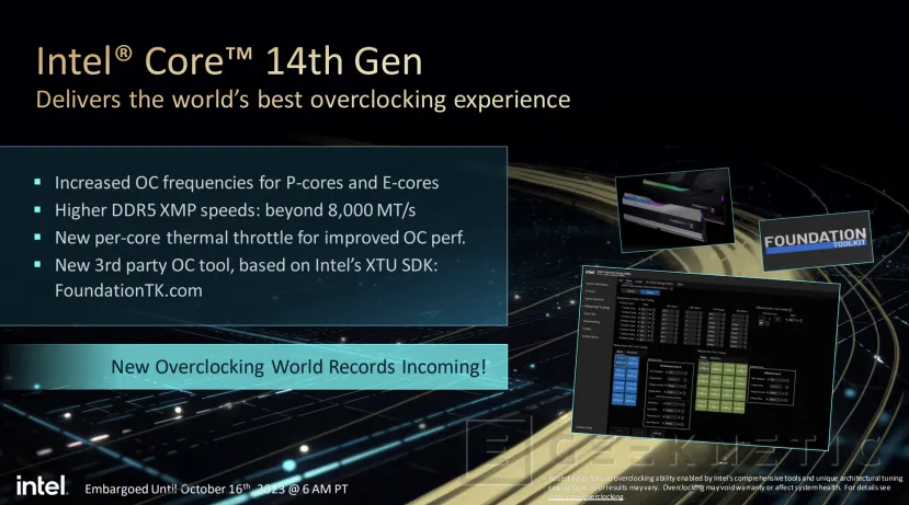 Geeknetic Los nuevos procesadores Intel Core Raptor Lake Refresh alcanzan los 6 GHz y soportan overclock con IA 13