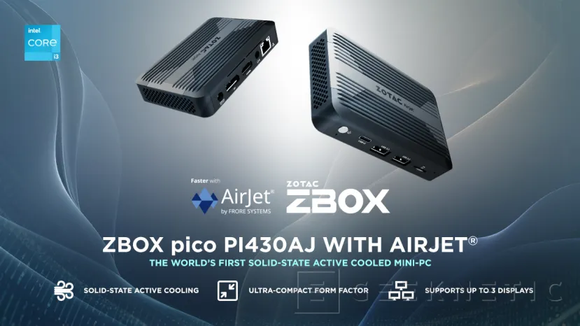 Geeknetic Zotac presenta su MiniPC ZBOX PI430AJ, junto con una línea PRO basada en NVIDIA Jetson 2