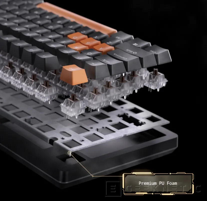 Geeknetic Spigen lanza su primer teclado mecánico ArcPLAY con 8.000 Hz de tasa de sondeo 2