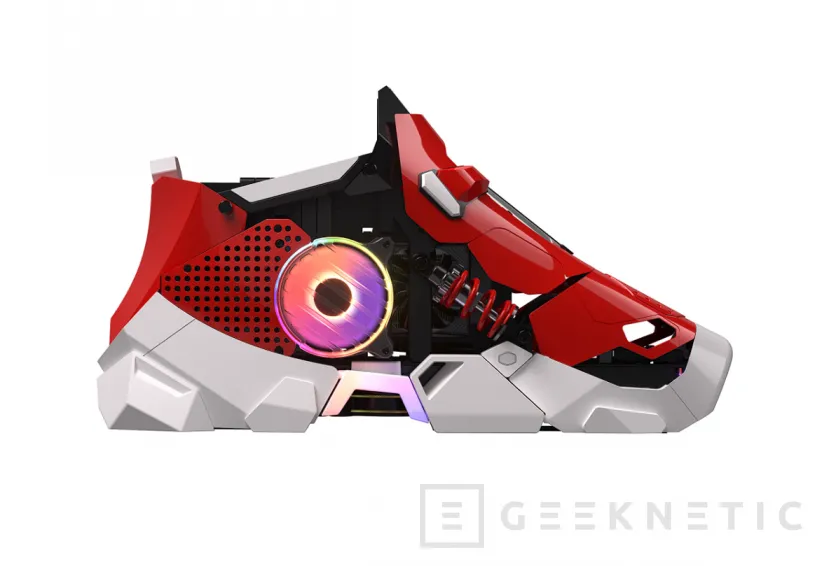 Geeknetic Disponible el PC de Cooler Master con forma de zapatilla Sneaker X desde 3.499 euros con opciones Intel o AMD 1