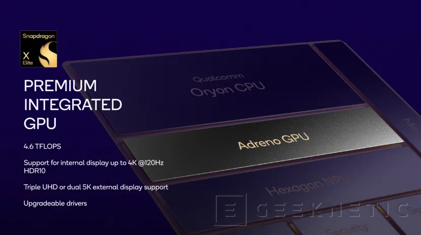 Geeknetic La GPU Adreno del Snapdragon X Elite rinde hasta un 80% más que las iGPU de AMD basadas en RDNA3 1