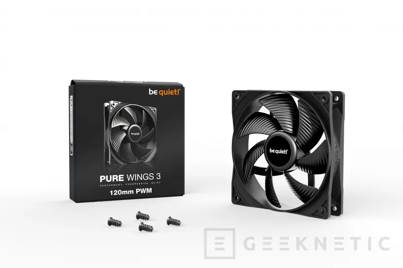 Geeknetic Be Quiet! presenta sus ventiladores Pure Wings 3 con versión de alta velocidad y motor de bucle cerrado 2