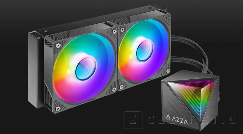 Geeknetic La nueva refrigeración líquida Azza AIO Cube ya es compatible con el socket Intel LGA1851 2