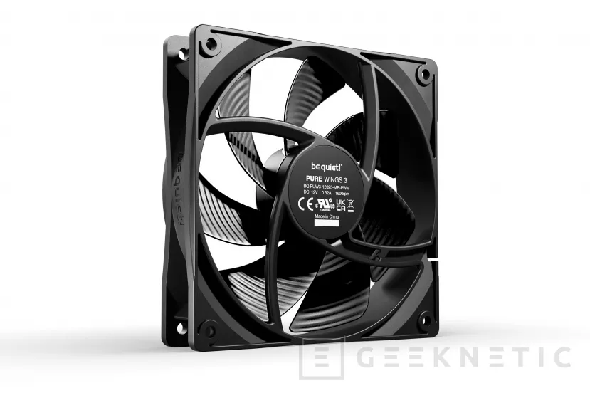 Geeknetic Be Quiet! presenta sus ventiladores Pure Wings 3 con versión de alta velocidad y motor de bucle cerrado 3