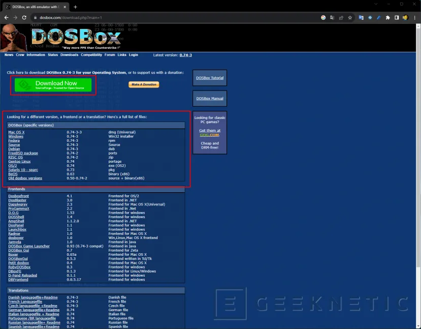 Geeknetic Cómo Jugar a Juegos Retro  de MS-DOS con DOSBox 5