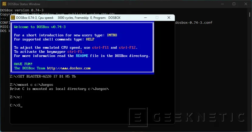 Geeknetic Cómo Jugar a Juegos Retro  de MS-DOS con DOSBox 13