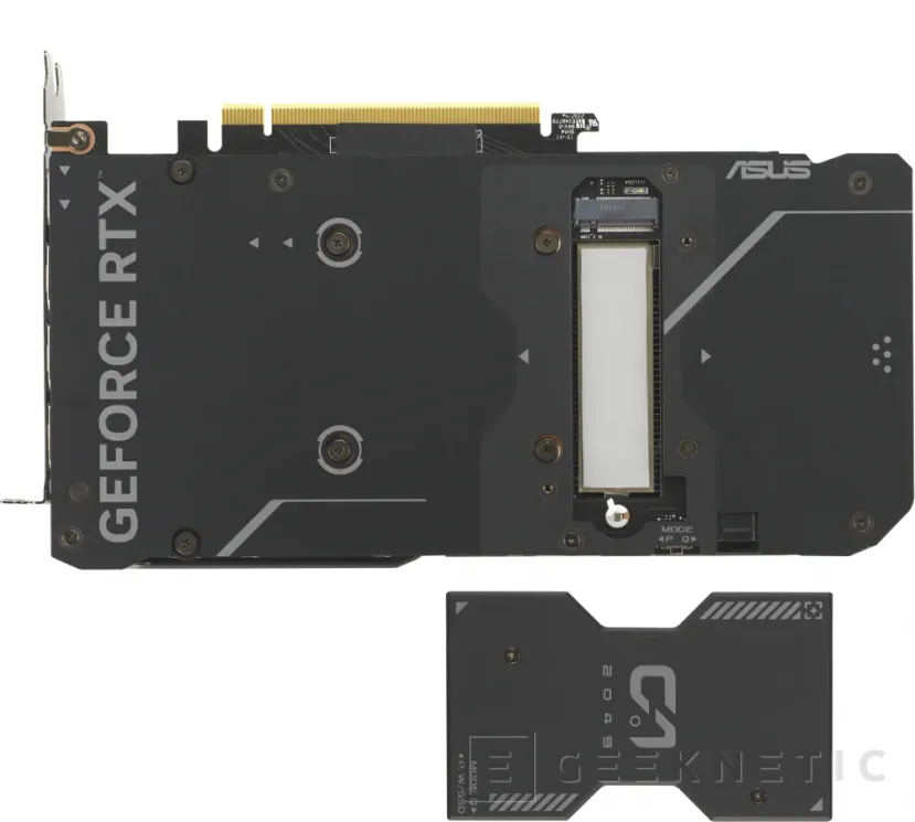 Geeknetic ASUS lanza una nueva RTX 4060 Ti con un slot para SSD en la parte trasera 2