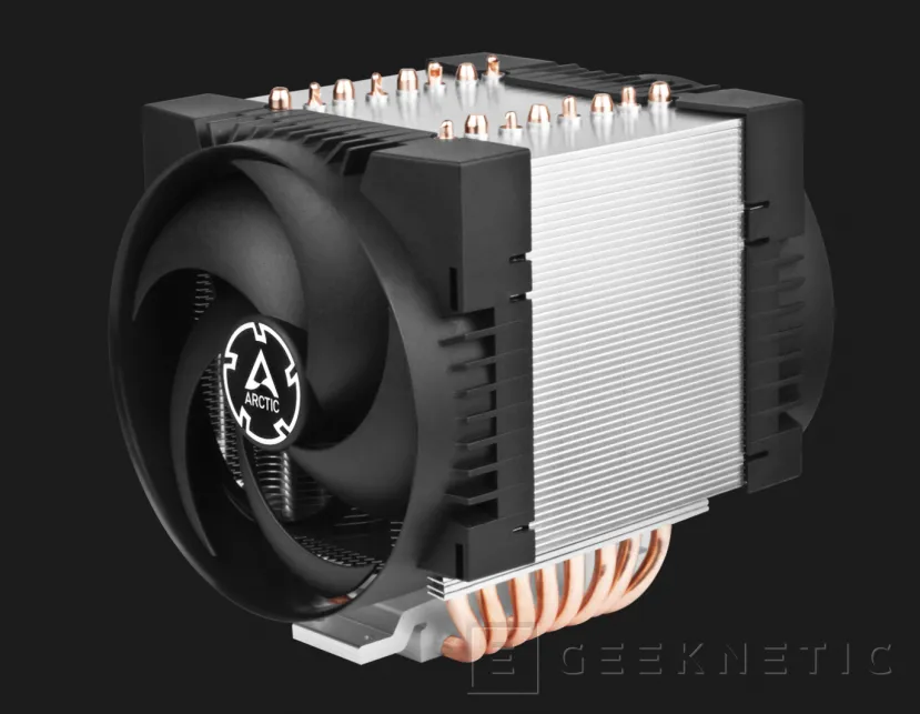 Geeknetic El nuevo Disipador Arctic Freezer 4U-M es capaz de refrigerar CPU de servidores de 350 W 1