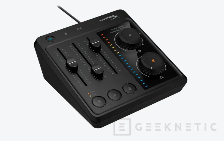 Geeknetic HyperX ha presentado una nueva webcam de 8 MP, un soporte para micrófono con resorte y un mezclador de audio compacto 4