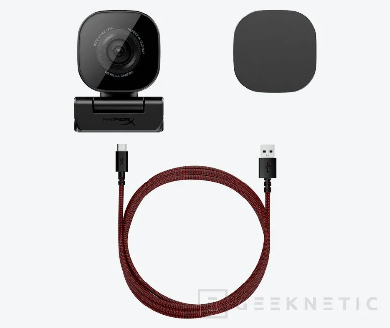 Geeknetic HyperX ha presentado una nueva webcam de 8 MP, un soporte para micrófono con resorte y un mezclador de audio compacto 2