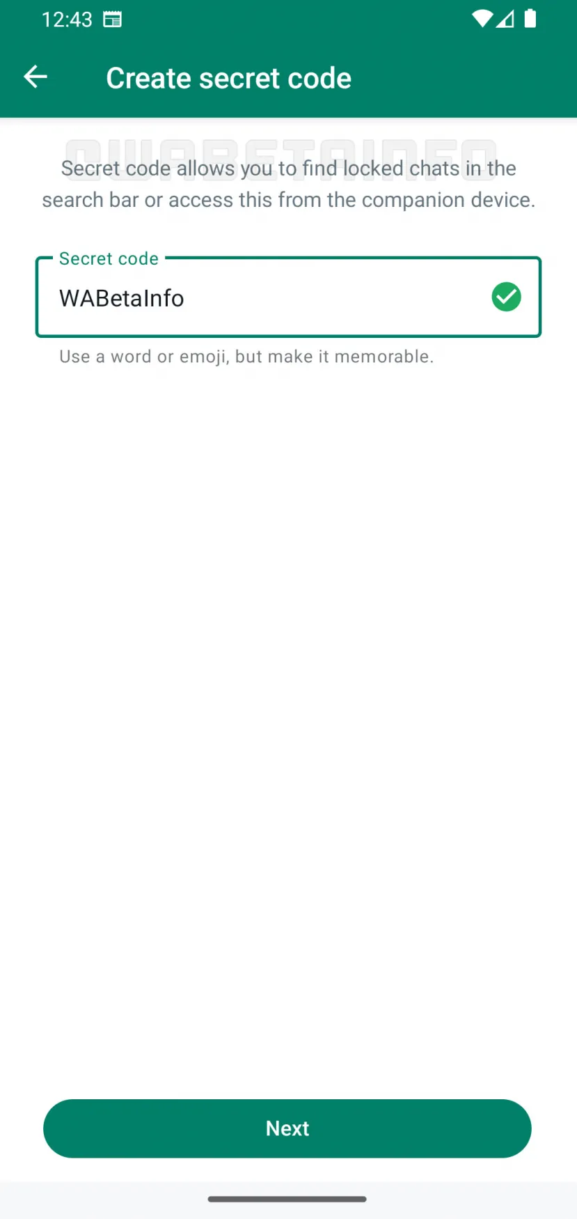 Geeknetic WhatsApp nos permitirá bloquear chats detrás de códigos creados con emojis o una palabra 1