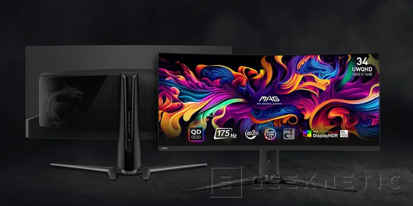 Geeknetic MSI presenta nuevos monitores con paneles curvos y planos de su gama QD-OLED 1