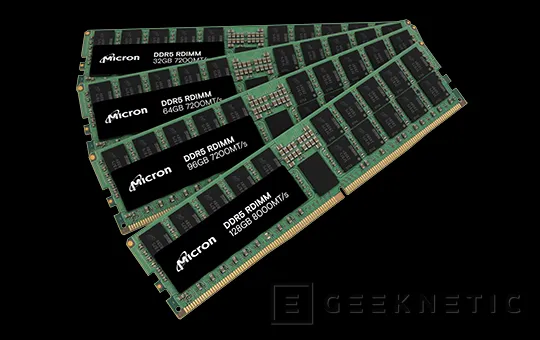 Geeknetic Micron lanza la memoria de baja latencia y velocidades de hasta 8.000 MHz para servidores en capacidades de 128 GB 1