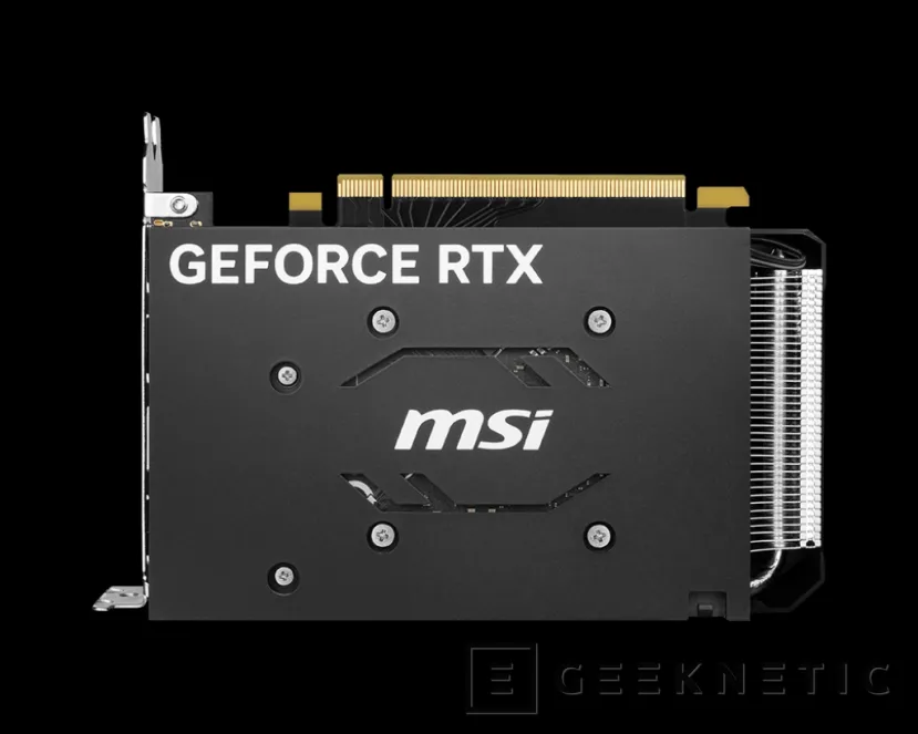 Geeknetic Nuevas tarjetas gráficas MSI AERO ITX RTX 4060 con versión OC de hasta 2.505 MHz 3