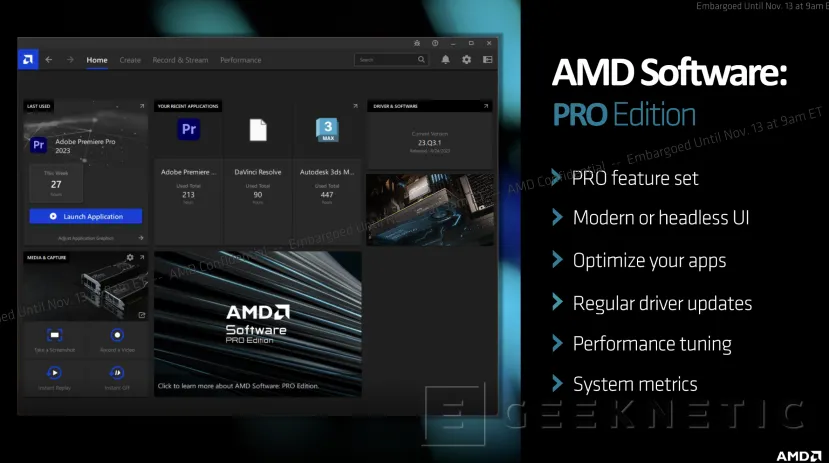 Geeknetic La AMD Radeon Pro W7700 es la GPU Profesional más potente por debajo de los 1.000 Dólares 6