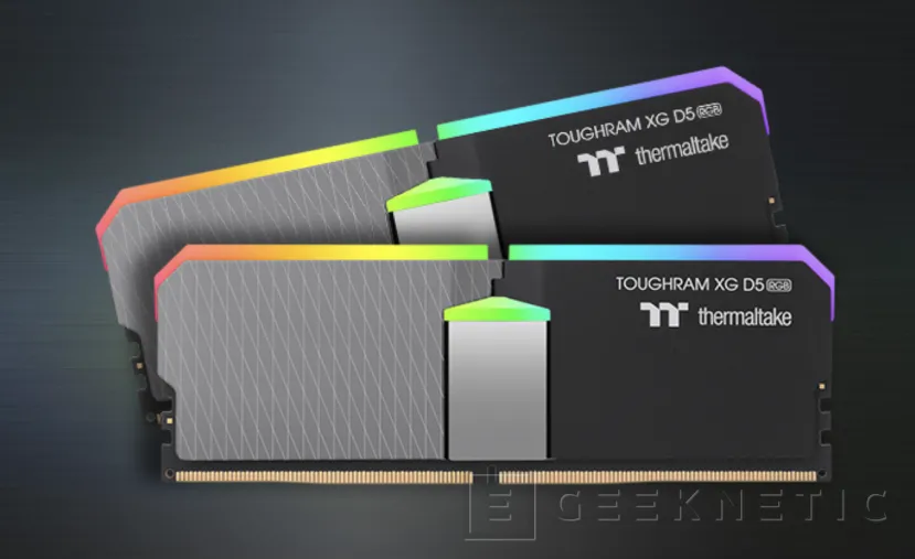 Geeknetic Los módulos DDR Thermaltake Toughram XG RGB D5 ya alcanzan los 8.000 MHz 2