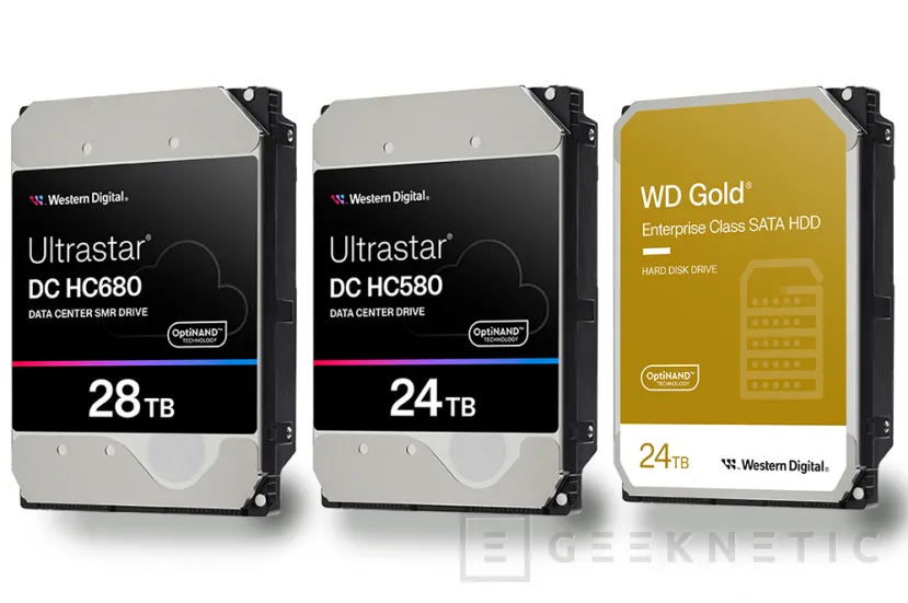 Geeknetic Western Digital lanza discos duros de 24TB y aumenta la producción de unidades de 28TB 1