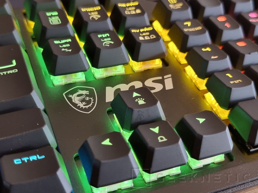 Teclado inalambrico online msi