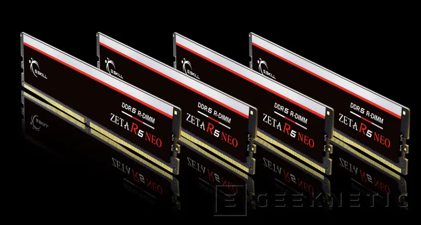 Geeknetic Nuevas memorias DDR5 G.SKILL Zeta R5 Neo para los AMD Ryzen Threadripper 7000 con hasta 6.400 MHz 2