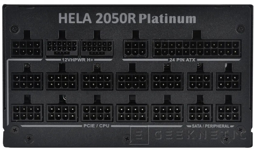Geeknetic Silverstone actualiza su fuente de alimentación HELA de 2050W con conectores 12VHPWR 2