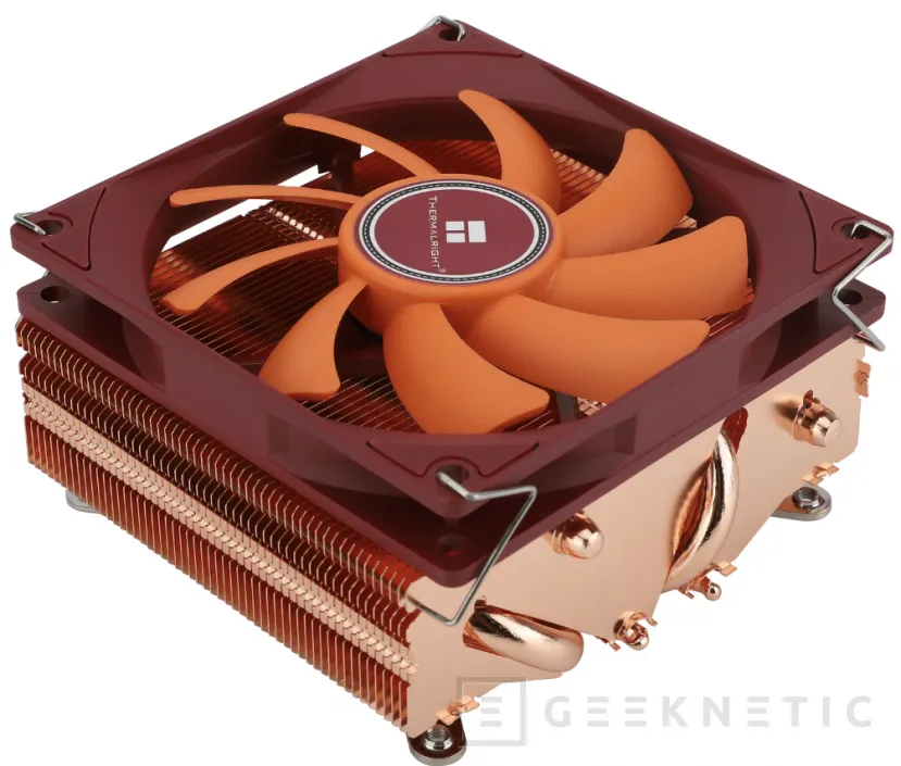 Geeknetic Thermalright AXP90-X53 Full Copper. Un Disipador de Perfil Bajo fabricado enteramente en Cobre 1