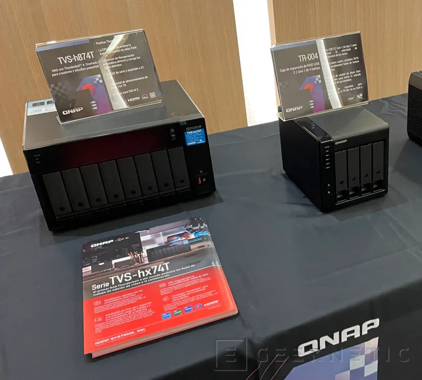 Geeknetic QNAP TVS-h674T y TBS-h874T: Los primeros NAS con Thunderbolt 4 del mundo llegan con procesadores Core i9 de 16 núcleos 1
