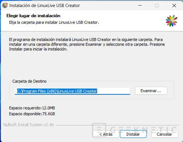 Geeknetic Cómo crear un disco de arranque de Linux con Linux Live USB Creator 3